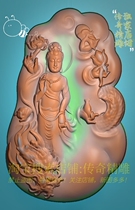 New accompanying disc dragon Thousand hands Guanyin Finely Carved Plot Jdp Grayscale Bmp Reliefs 2021 01554