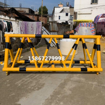 Steel pipe anti-horse mobile roadblock guardrail school hospital gate barrier force anti-terrorism explosion-proof car blocker