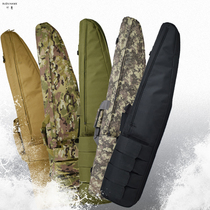 New Camouflate Fishing Bag Waterproof Outdoor Military Meme Tactical Shockproof Diagonal Muzzle Gun Bag Fishing Gear Handbag handbags Single shoulder bag