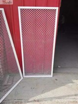 Diamond mesh mesh mesh sheet small hole barbed wire iron ceiling living room decoration screen partition wall display rack