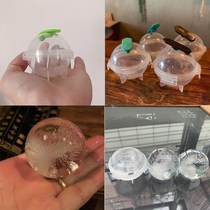 Whiskey Big Hockey Mould Round Ice Box Silicone Spherical Ice Class Ice Class Frozen Ice Cluster Bar Household