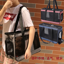 Cat bag breathable mesh Cat Bag Pet Bag for Outdoor Portable Dog Kits Pet Supplies Dogs Backpack Handbags