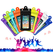 Mobile phone waterproof bag diving mobile phone case touch screen swimming hot spring dustproof sealing bag rainproof take-out rider special