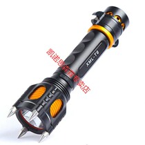 Flashlight Strong light rechargeable special forces outdoor self-defense led super bright xenon headlights Household lighting flashlight