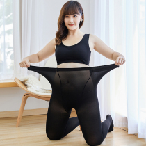 Spring and Autumn Thin 120D velvet fat sister large size stockings women anti-hook Silk plus fat plus big fat mm pantyhose autumn