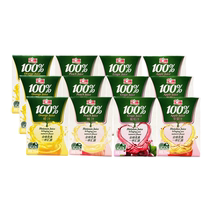 Huiyuan Juice Orange Juice Peach Juice Grape Apple Juice 200ml*12 Boxes*24 Boxes Pure Juice Drink