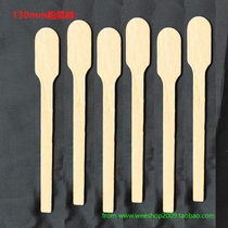 130mm wooden stick disposable coffee stick wooden milk tea mixing rod widely used small convenient and affordable