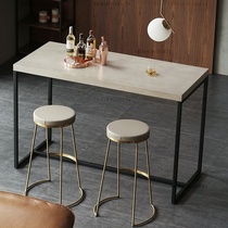 Net red chair Nordic bar chair Simple modern bar chair Wrought iron gold INS chair Household bar chair High bar stool