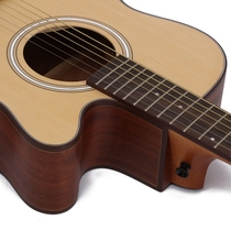  (Flagship store)Guitar 36 inch notch matte spruce Sapili plywood childrens guitar Folk acoustic guitar