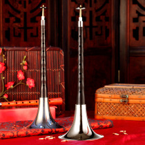 (Musical Instrument Flagship Store) (Le Instrumental Factory) Suona Beginue Great Suona Starter Musical Instruments Full Set Black Sandalwood D Tune