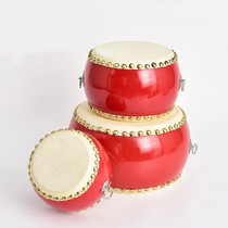 (Musical instrument flagship store) 5 6 7 8 9 10 inch cowhide drum Snare drum Children drum Gong drum Big drum for young children