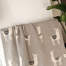 Four Seasons All-Cotton Breaky Knitting Blanket Baby Young Children Nap Sleeping Quadult Nordic Sofa Blanket Bed Cover Gift