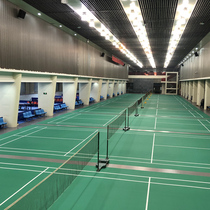 Badminton floor rubber mat Indoor venue removable non-slip PVC sports floor pneumatic volleyball badminton court rubber