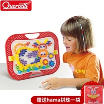 Original imported Italian Quercetti Enlightenment Toys Hardcover Puzzle Mushroom Packs
