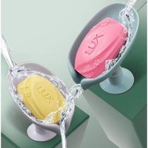 Punch-free suction cup personality available bathroom drain soap box drain rack