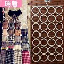 Multifunctional environmental protection towel rack folding multi-purpose hanger tie silk scarf belt socks household storage rack