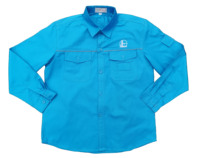 Summer Hu Lan Cuilan ten company chemical construction style anti-static work clothes chemical electronic refinery can be customized