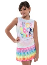 Foreign lucky in love childrens girls professional tennis clothing tennis skirt