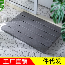 EPP Bathroom Anti-Slip Ground Mat Bath Warm Toilet Massage Safe Upholstered Home Speed Dry Black Tech Ins
