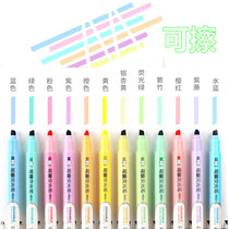 Point stone stationery scrubbable fluorescent pen student jelly fluorescent notebook pen Key pen graffiti office drawing line