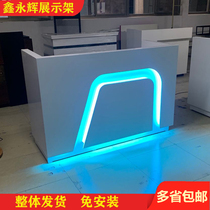 Company paint front desk desk beauty salon cashier hotel bar simple modern small