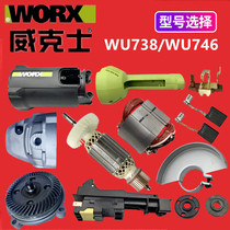 Wickers WORX 180mm 230mm angle grinder accessories WU738 WU746 Rotor Stator gear set