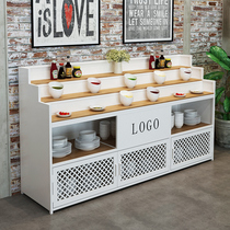 Hot Pot restaurant self-service seasoning table Haidilao small material Table spicy hot dip dip table restaurant industrial style commercial sauce table