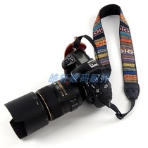National style shoulder strap camera shoulder strap hanging neck retro National Wind Micro single SLR decompression photography strap