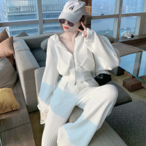 Advanced Sensory Clothing Suit Woman 2022 Spring online Red Eurostock casual fashion sports Two sets of foreign air trendy