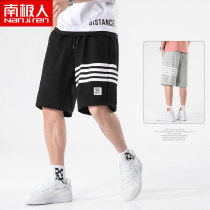  Antarctic shorts Mens trend brand sweatpants casual pants mens trend loose summer wear beach five-point pants