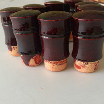 Shaft head wood bamboo joint shaft head hand mounted painting and painting mounting material