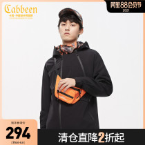 Shopping mall with the same carbine mens black hooded casual windbreaker jacket new 3201139004 trend H