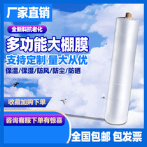 2345 m thick transparent plastic film Paper greenhouse film No drop film White agricultural agricultural film vegetable tarpaulin roll