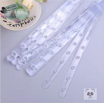 Shop clothes a suit to hang clothes link strip plastic piece chain Mall womens clothing with adhesive hook
