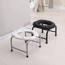 Elderly toilet chair pregnant woman toilet home mobile toilet foldable chair elderly toilet stool