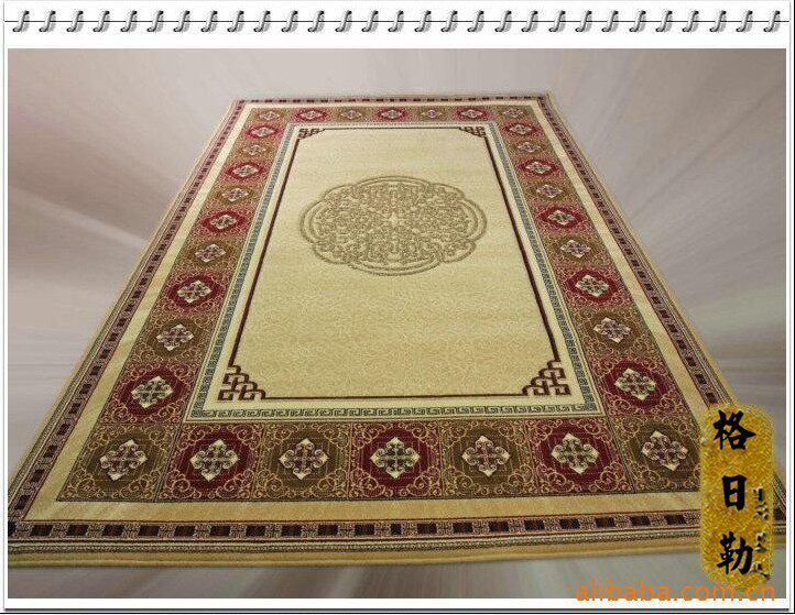 Mongolian pure wool carpet Xiangyun hand-cut three-dimensional flower living room bedroom study carpet 2 x 3 meters