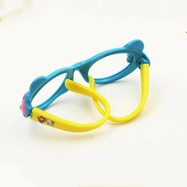 Small baby Baby silicone Eye frames cute No toddlers Toys 2-3-year-old cartoon cute children boys and girls