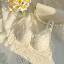 Lingerie women gather small breasts show large no underwire bras retracted breast anti-sagging girly panties set thin