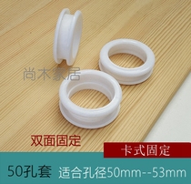 (50mm snap-type hole sleeve * Thick type)Line hole sleeve Desktop opening hole Wood hole threading hole Tatami hole