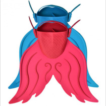 Factory direct sales of mermaid flippers childrens swimming training flippers one-piece fins whale tail fins