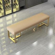 Iron bench bench couch dining stool clothing store stool rest stool shoe store trial shoe stool