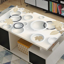 Coffee table film paper Tempered glass countertop desktop sticker Renovation sticker Table protective film Non-transparent household self-adhesive