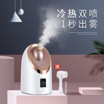 MKS Mex Hot and cold double spray steam face household face steamer face hydrating detox beauty machine sprayer