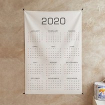 Koreas FASTEST DIRECT MAIL STATIONERY WELL ABUNDANCE WALL-mounted 2020 Calendar DESK CALENDAR 74020