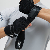 OMG Tide Card Professional Sports Fitness Gloves Male Apparatus Training Semi-Finger Boxing Non-slip Anti-cocoon abrasion-proof and breathable