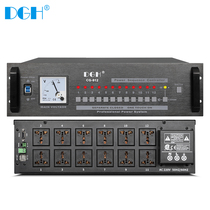 DGH professional power sequencer 12-way socket sequence manager stage conference engineering computer central control control