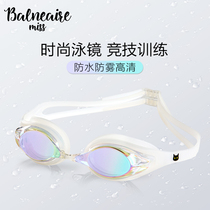BE Van Der Amm Swimming Goggles Woman Waterproof Anti-Fog High Definition Competitive Professional Lady Exploits for mens new products swimming glasses