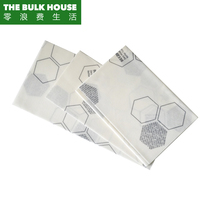 Organic cotton beeswax refreshing cloth) Natural Reusable Food Wrap) A zero waste of environmental protection