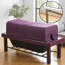 Moxibustion bed cover special cover sweat steam bed fumigation bed cover steam full body cover beauty salon health Hall