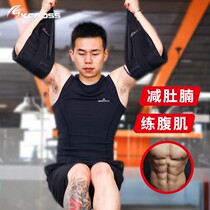 Abdomen training belt cantilever Belt suspension belt auxiliary force rewinding abdominal material household suspension leg suspension leg strap